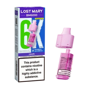 Grape Lost Mary BM6000 Refill Pack