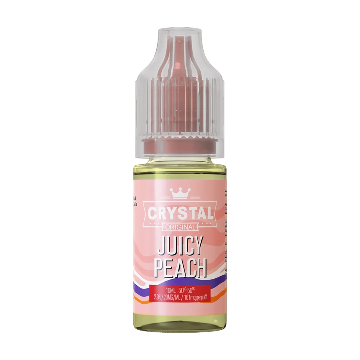 Juicy Peach Nic Salt by SKE Crystal 10ml - Image 2