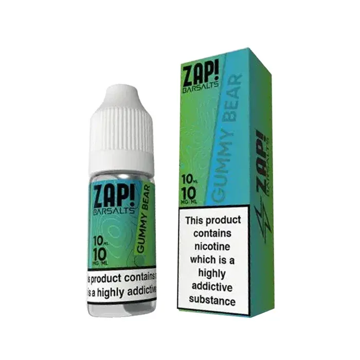 Gummy Bear 10ml Nic Salt E-Liquid by Zap! Bar Salts