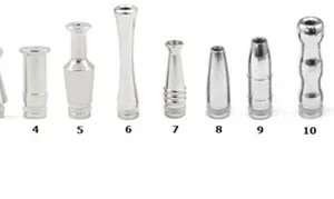 [CLEARANCE] Oversized Cannon Style Stainless Steel Drip Tips