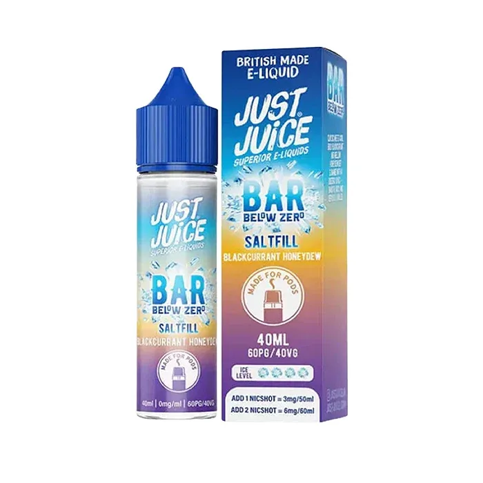 Blackcurrant Honeydew 40ml Saltfill by Just Juice Bar Below Zero