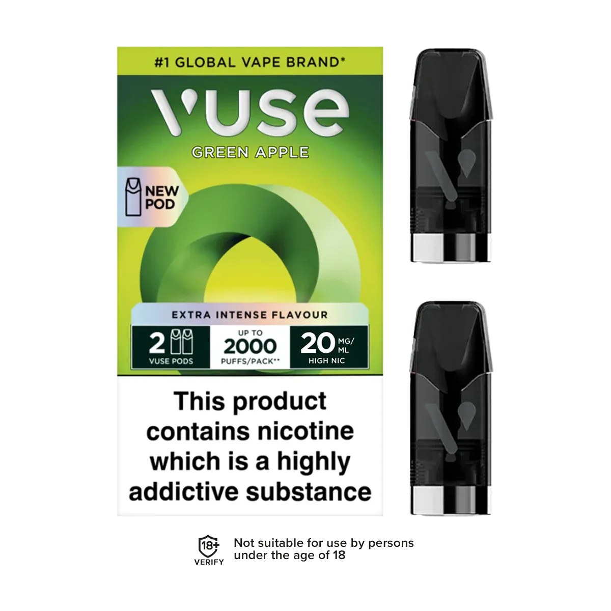 Green Apple Vuse Pro Pods
