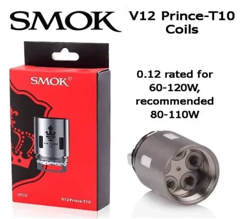 SMOK TFV12 P-Tank T10 Red Light