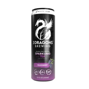 3 Dragons Brewing Kratom Sparkling White Leaf Tea