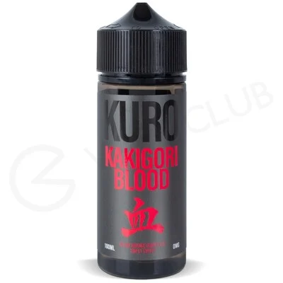 Kakigori Blood Shortfill E-Liquid by Kuro 100ml