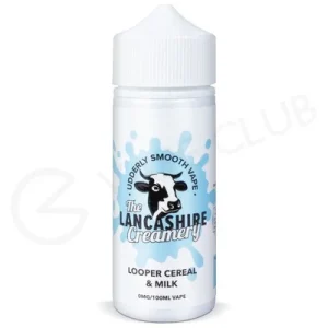 Looper Cereal & Milk Shortfill E-Liquid by The Lancashire Creamery 100ml