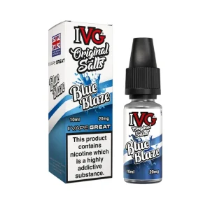 Blue Blaze Nic Salt E-Liquid by IVG Original