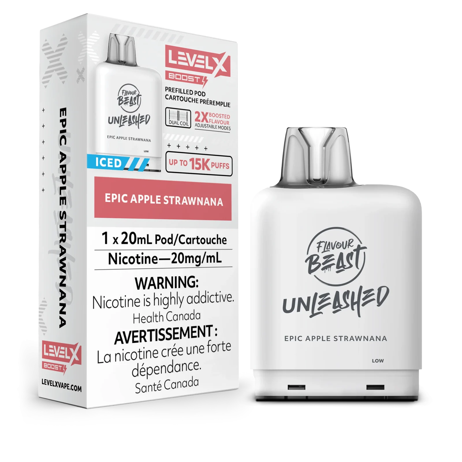 Unleashed Flavour Beast Level X G2 Boost Replacement Pod