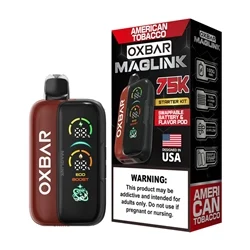 Oxbar Maglink 75K American Tobacco Kit & Free Shipping Option!