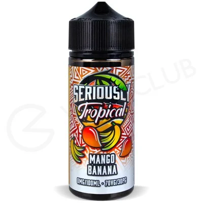 Mango Banana Shortfill E-Liquid by Seriously Tropical 100ml