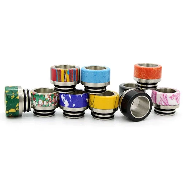 810 Metal Base Design Drip Tip - Singles