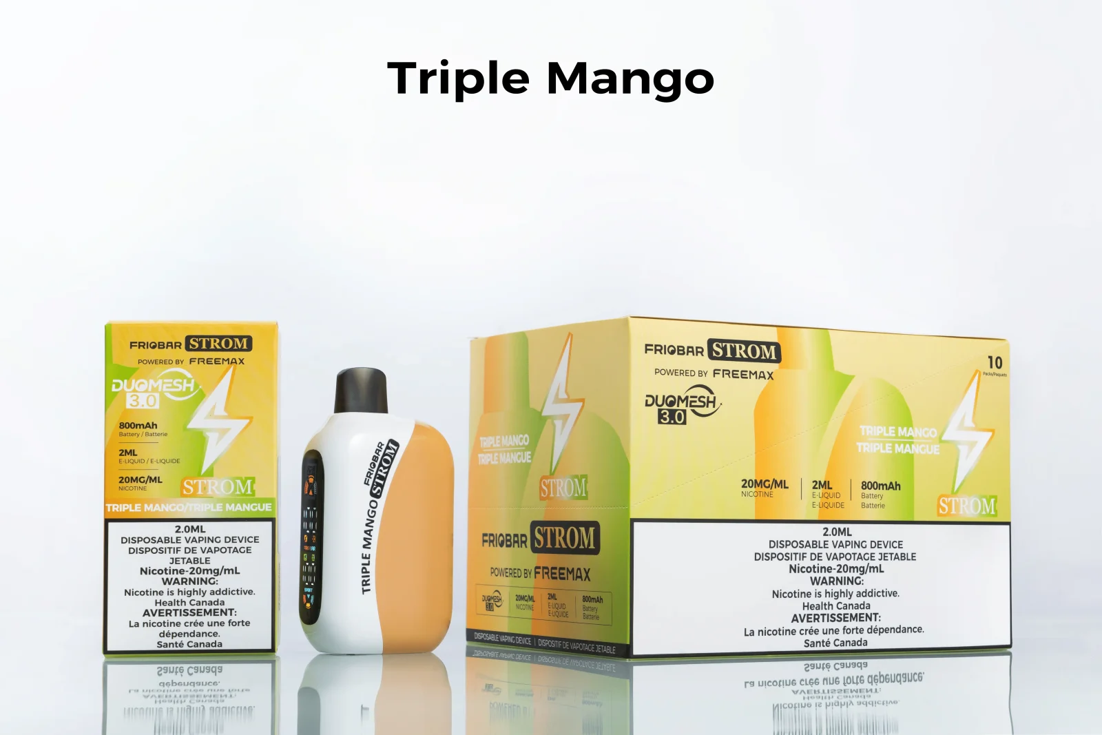 Friobar Strom 15K Puffs Triple Mango
