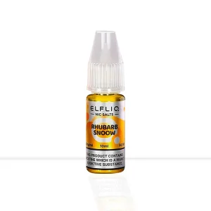 Rhubarb Snoow Nic Salt E-liquid Elf Bar Elfliq