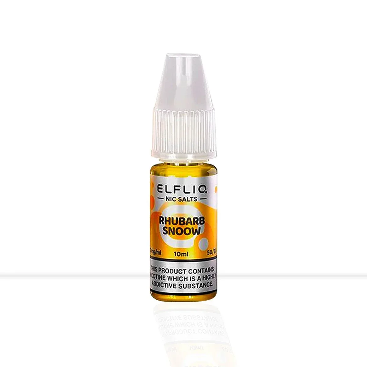 Rhubarb Snoow Nic Salt E-liquid Elf Bar Elfliq