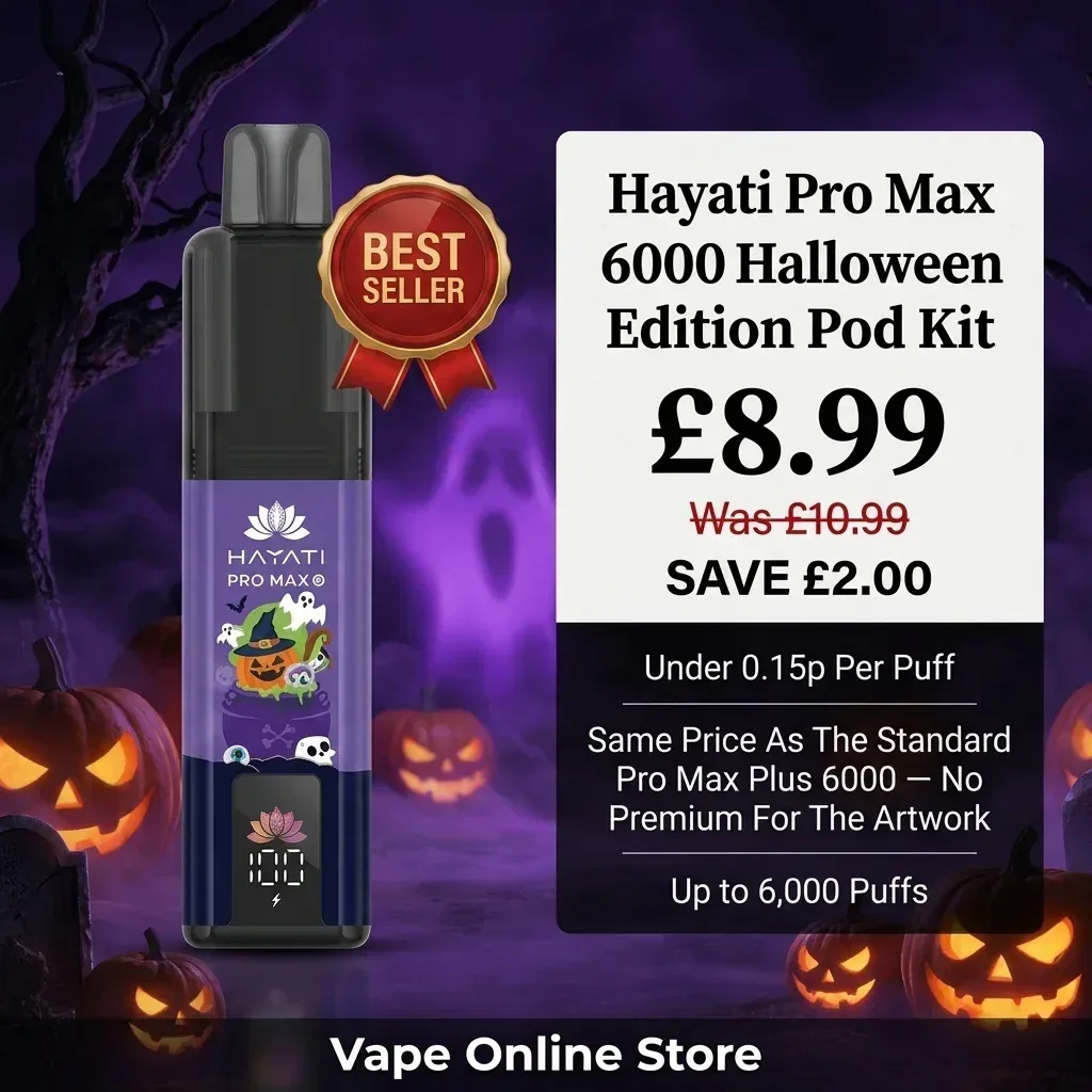 Hayati Pro Max Plus 6000 Halloween Edition Prefilled Pod Kit - Image 2