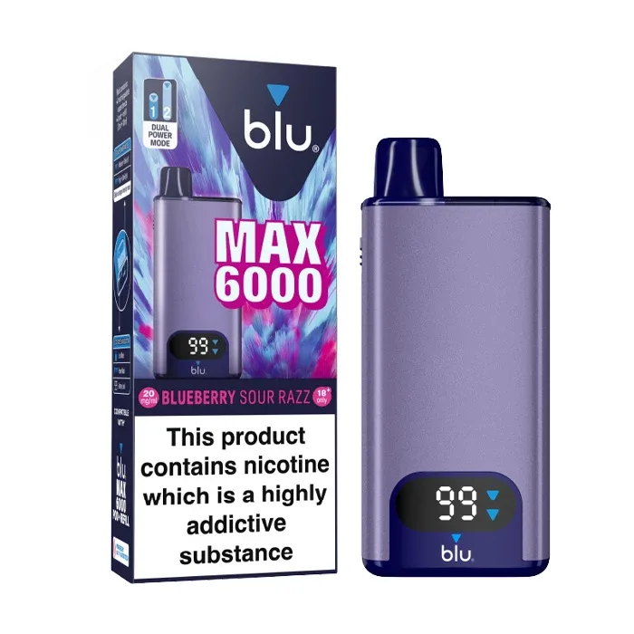 Blu Max 6000 Prefilled Pod Kit - Image 2