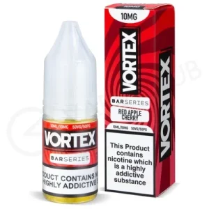 Red Apple Cherry Nic Salt E-Liquid by Vortex Bar Series