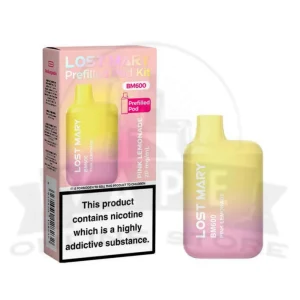 Pink lemonade Lost Mary BM600 Prefilled Pod Kit | Best Price