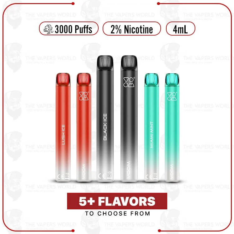 Voom Mesh Mini 2% 3000 Puff Disposable