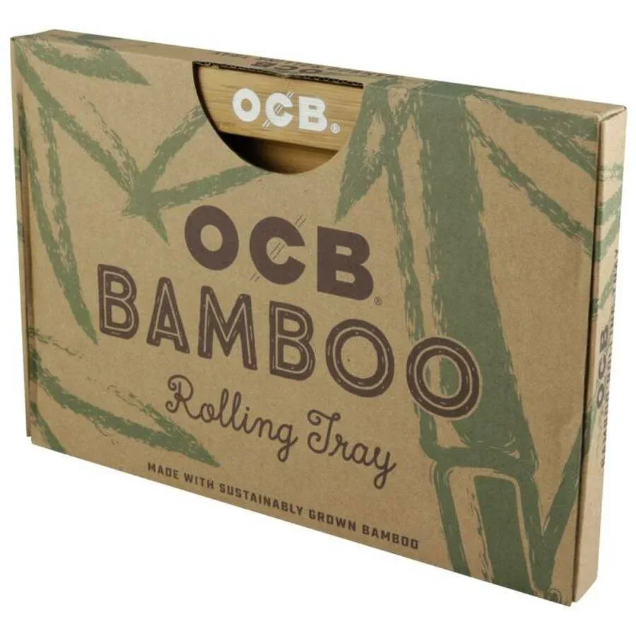 OCB Bamboo Rolling Tray (9.75" x 7") - Image 2