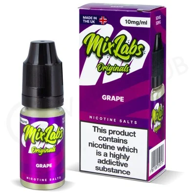 Grape Nic Salt E-Liquid by Mix Labs - Image 2
