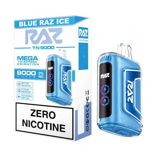 Raz TN9000 ZERO 0% Disposable Vape Device - 10PK - Image 2