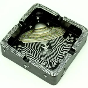 4.5" Alien Ship Circuit Ashtray