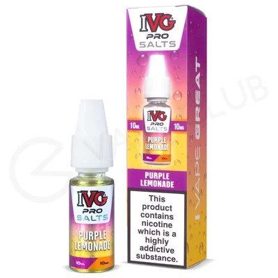 Purple Lemonade E-Liquid by IVG Pro Salts
