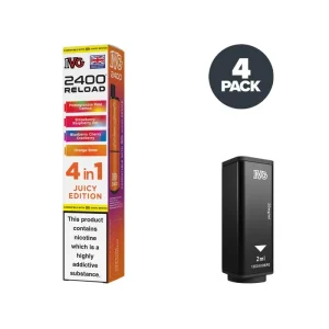 Juicy Edition IVG 2400 Reload 4 in 1 Prefilled Pods