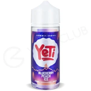 Blueberry Peach Ice Shortfill E-Liquid by Yeti Summit Series 100ml