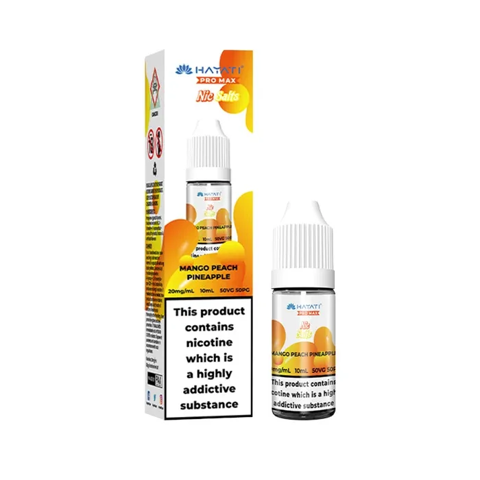 Mango Peach Pineapple Nic Salt E-Liquid by Hayati Pro Max