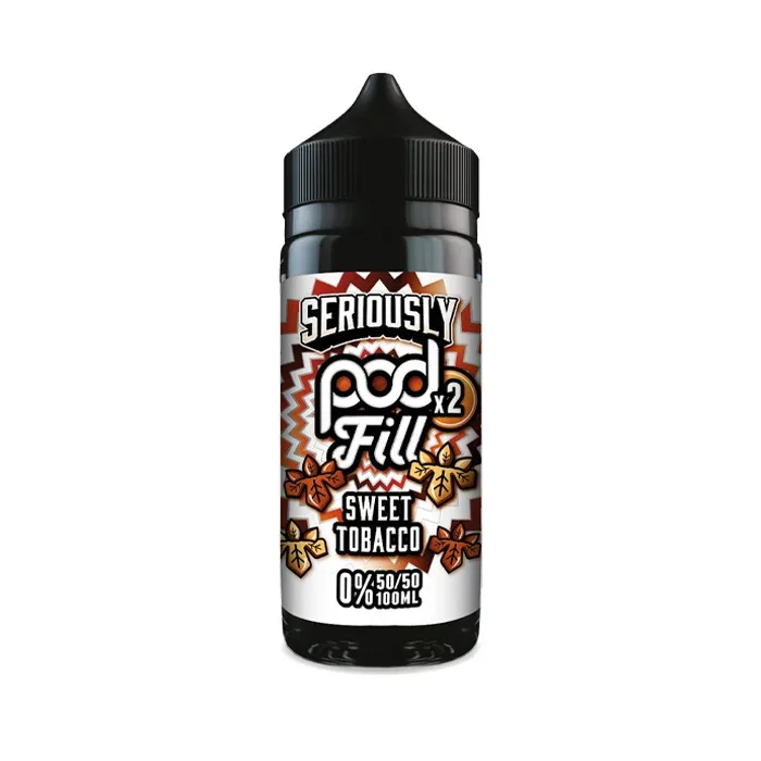Sweet Tobacco 100ml Shortfill by Seriously Pod Fill x2
