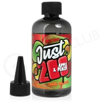 Apple Peach Just 200 Shortfill E-Liquid by Joe's Juice 200ml