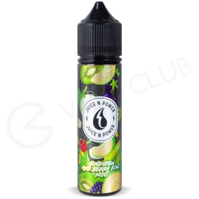 Honeydew & Berry Kiwi Mint Shortfill E-Liquid by Juice N Power Fruits 50ml