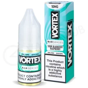 Sour Blueberry Raspberry Nic Salt E-Liquid by Vortex Bar Series