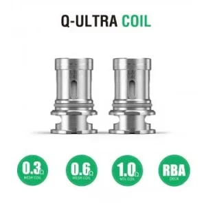 Q Ultra Replacement Coils ( 5 PC ) Lost Vape