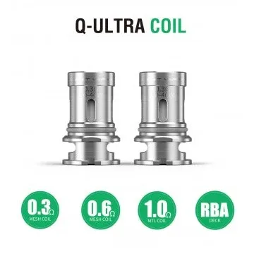 Q Ultra Replacement Coils ( 5 PC ) Lost Vape