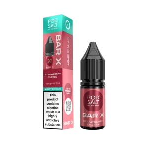 Strawberry Cherry Nic Salt E-Liquid by Pod Salt Bar X