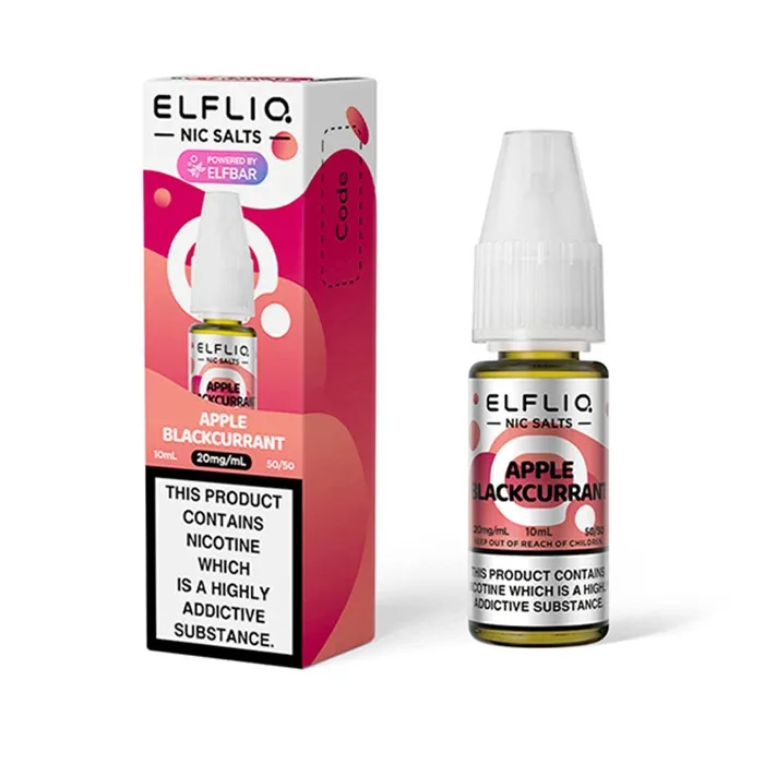 ELFLIQ Apple Blackcurrant 10ml Nicotine Salt E-Liquid