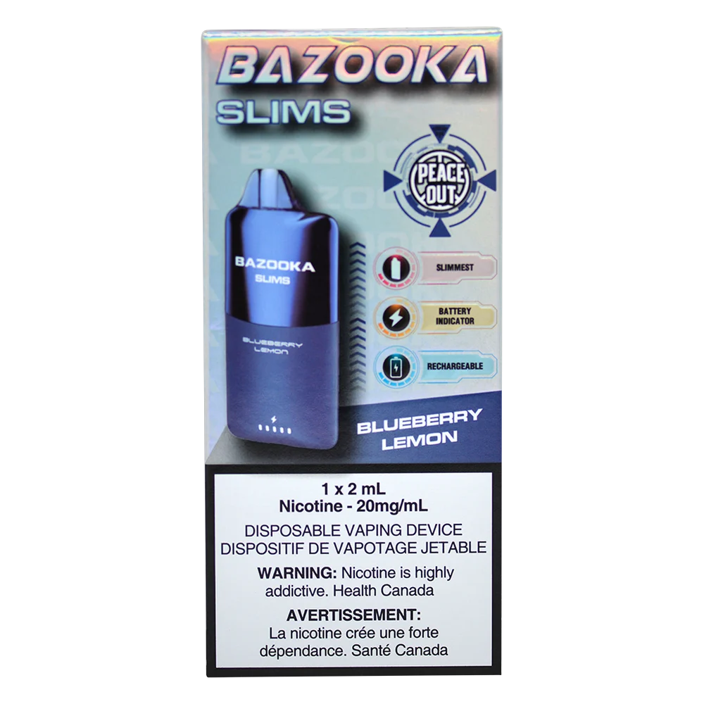 Bazooka Slim Blueberry Lemon 2ml 20mg - Image 2