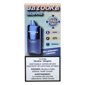 Bazooka Slim Blueberry Lemon 2ml 20mg