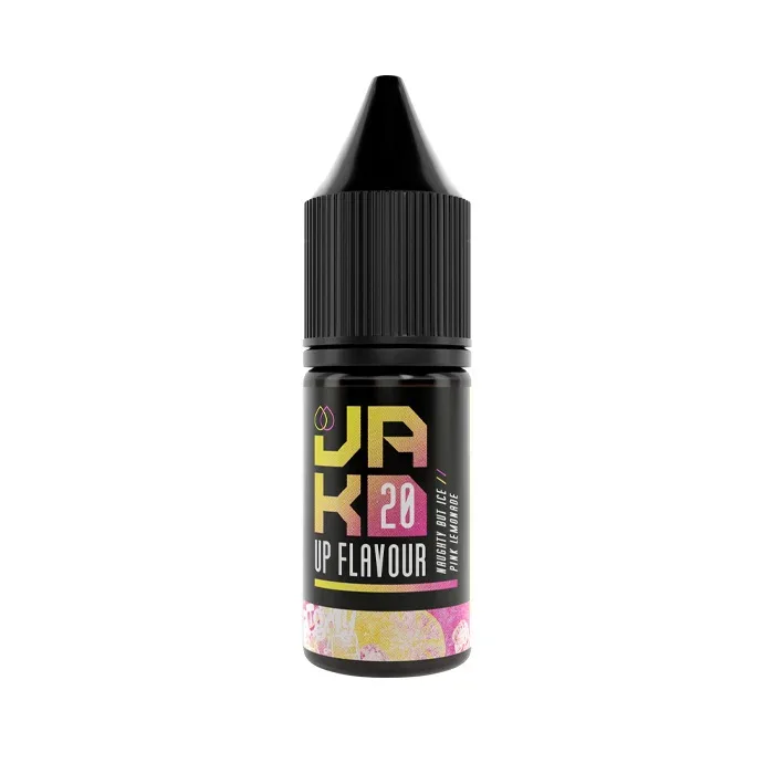 Naughty but Ice Pink Lemonade 10ml Nic Salt E-Liquid by JAKD