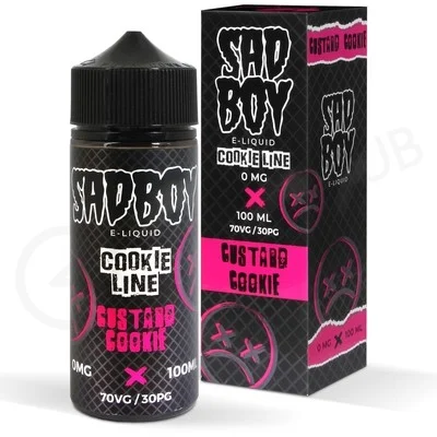 Custard Cookie Shortfill E-Liquid by Sadboy 100ml