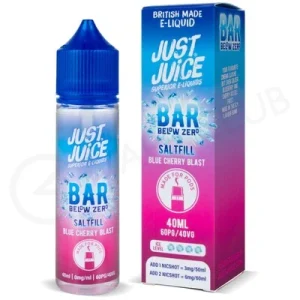 Blue Cherry Blast Saltfill E-Liquid by Just Juice Bar 40ml