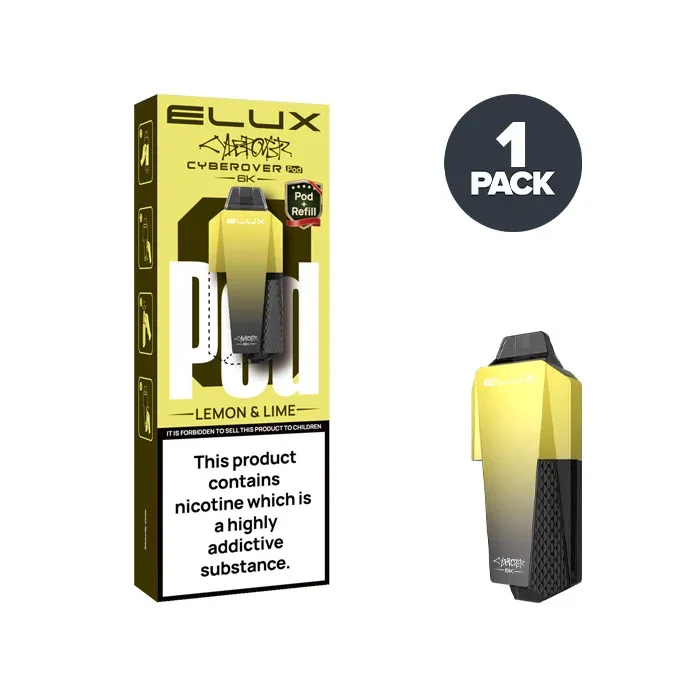 Lemon & Lime Elux Cyberover 6K Prefilled Pods