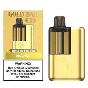Gold Bar Max 24K Mango 50K Nixodine Disposable