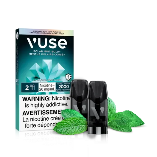 Vuse Polar Mint Bold+ 2/pk pods