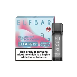 Elfa Pod 2 Pack - Blueberry Cotton Candy