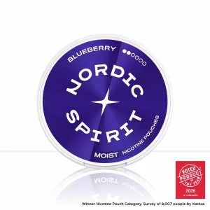 Blueberry Nordic Spirit Nicotine Pouch