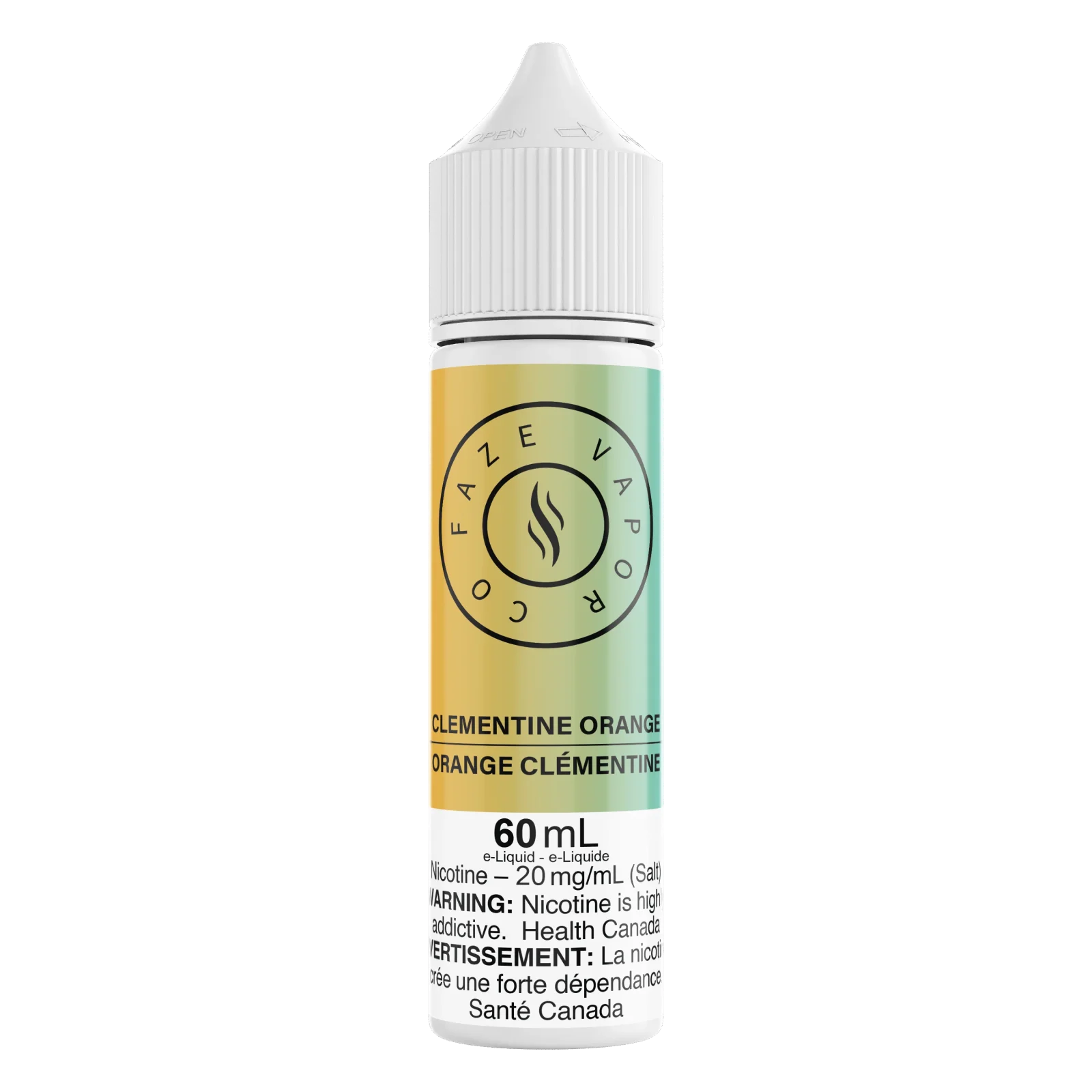 Faze Vapor Co 60mL Salts - Clementine Orange